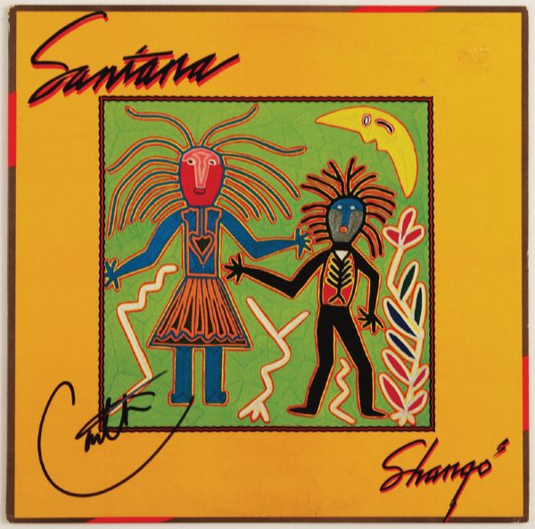 Carlos Santana Signed "Shango" Album