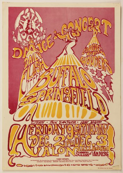 Buffalo Springfield Original Poster 