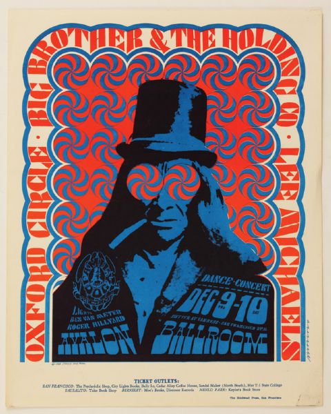 Big Brother and the Holding Company Original  Poster 