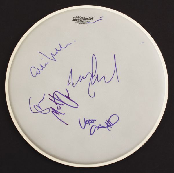 Pearl Jam Signed Drumhead