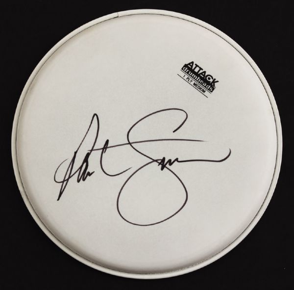 Lot Detail - Paul Simon Signed Drumhead