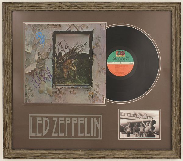 Led Zeppelin Signed "Led Zeppelin IV" Album 