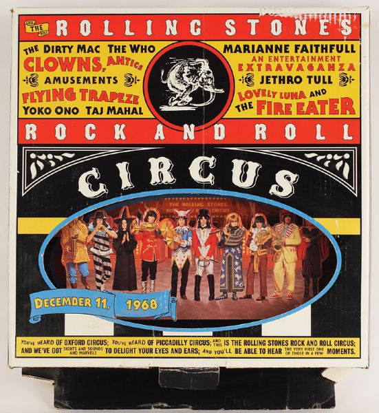 Rolling Stones "Rock and Roll Circus" Original Promotional Display