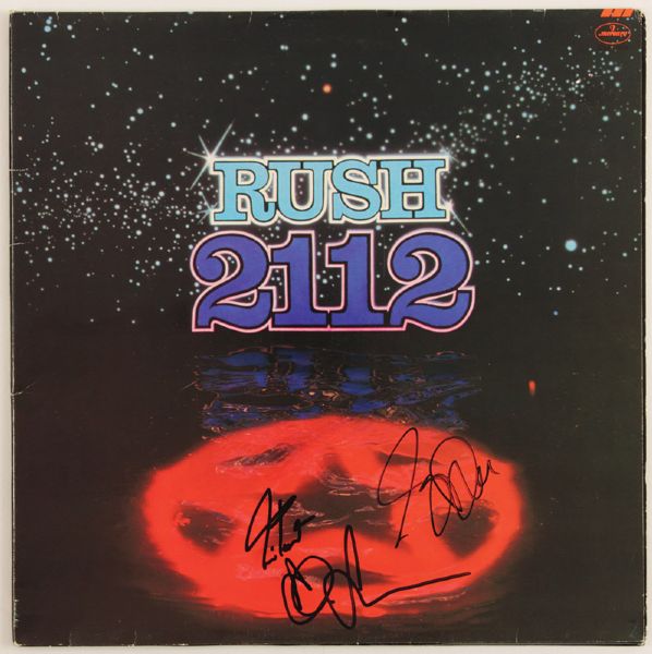 Rush Signed "2112" Album 