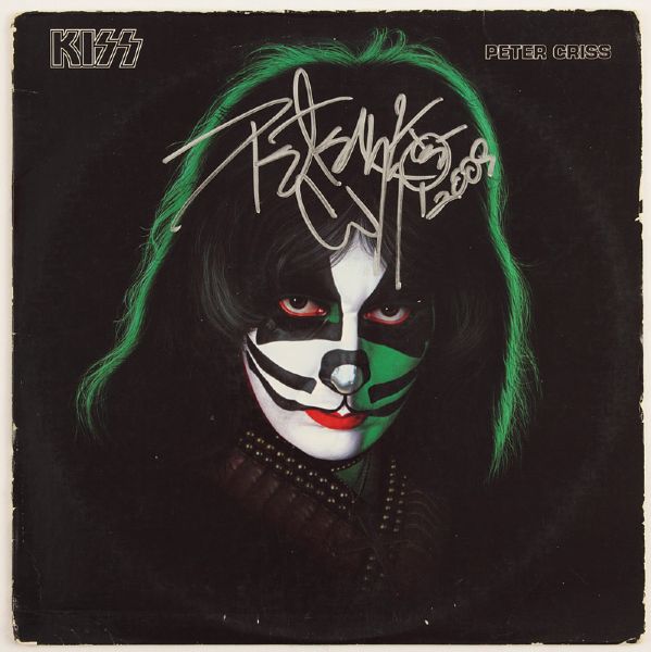 KISS Peter Criss Signed Album