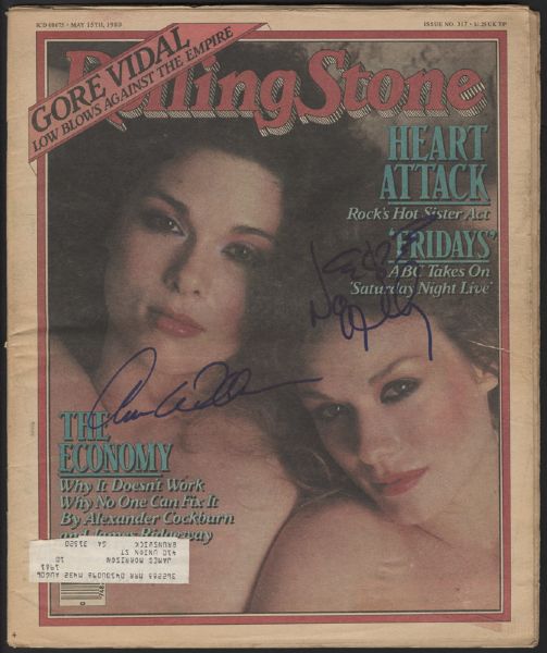 Heart Signed Rolling Stone Magazine