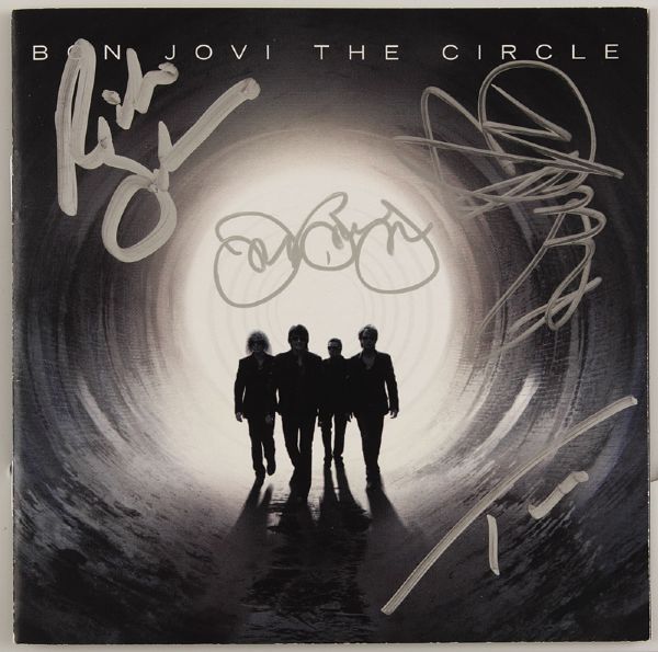 Bon Jovi Signed "The Circle" CD