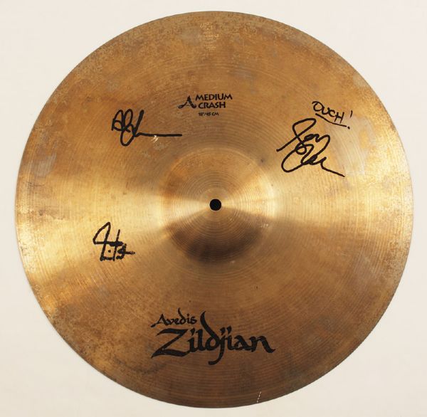 RUSH Signed Cymbal