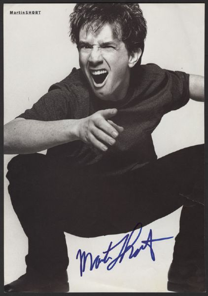 Martin Short Signed Magazine Picture