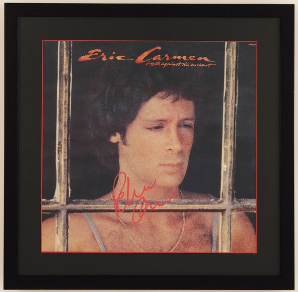 Eric Carmen Signed "Boats Against The Current" Album