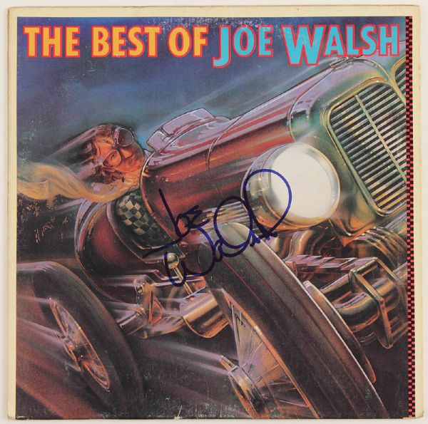 Joe Walsh Signed "Best Of" Album