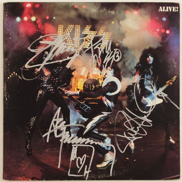 KISS Signed "Alive!" Album