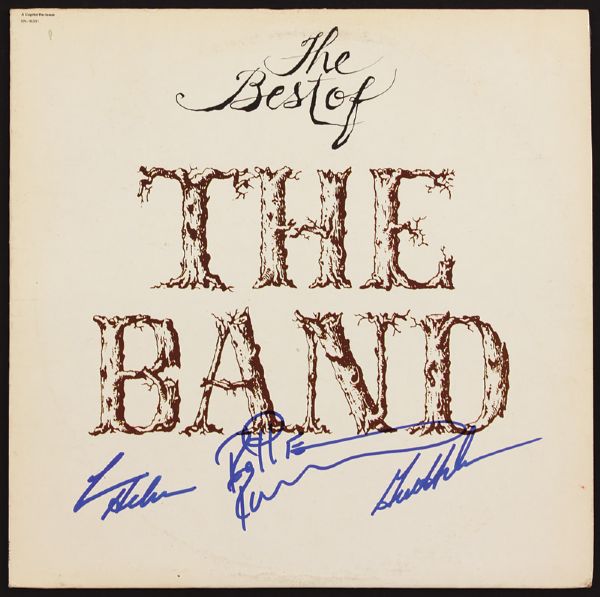 The Band Signed "Best Of" Album