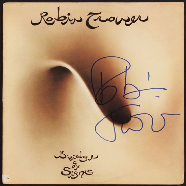 Robin Trower Signed "Bridge of Sighs" Album