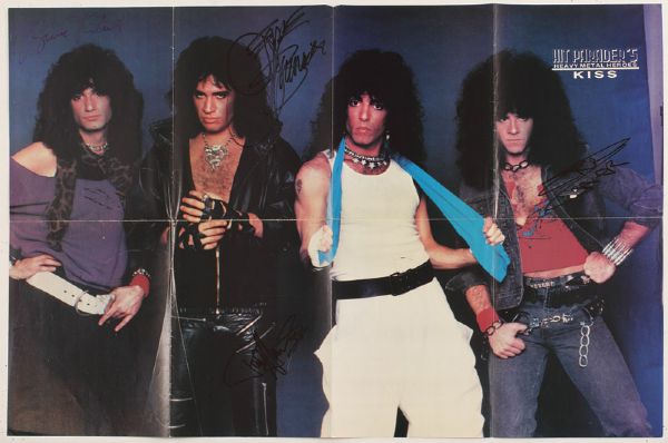 KISS Signed Posters