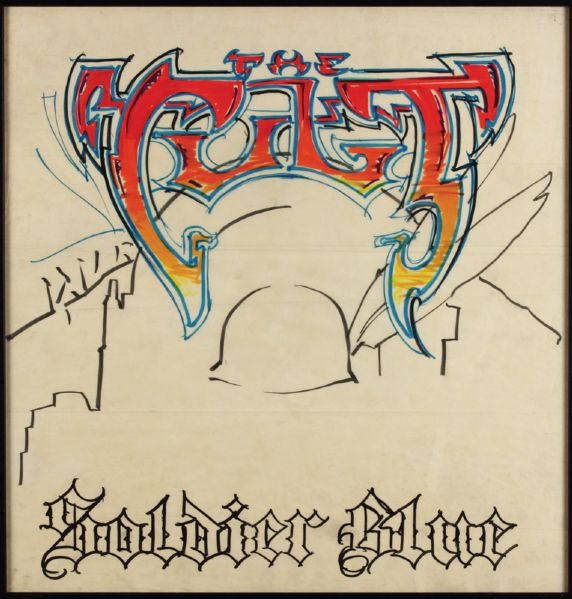 The Cult  "Soldier Blue" Original Rick Griffin Album Cover Artwork