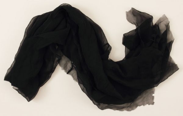 Stevie Nicks Stage Worn Black Scarf