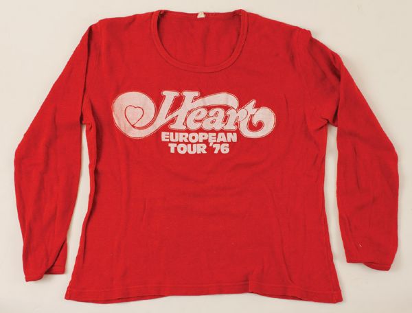 Heart 1976 European Tour Shirt