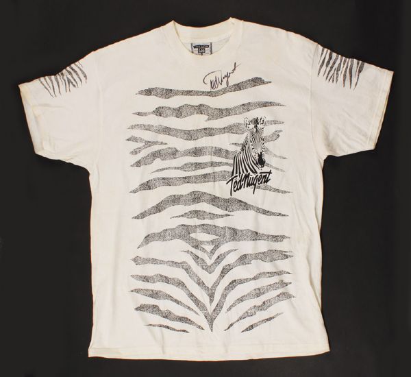 Ted Nugent Signed "Spirit of the Wild" T-Shirt