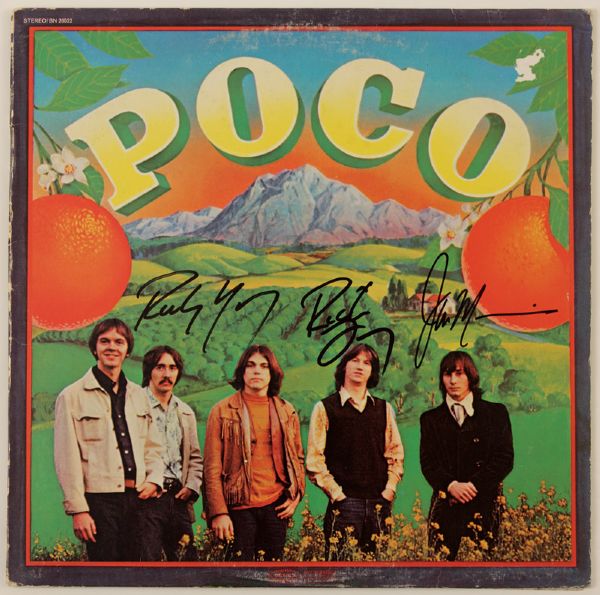 Poco Signed Album