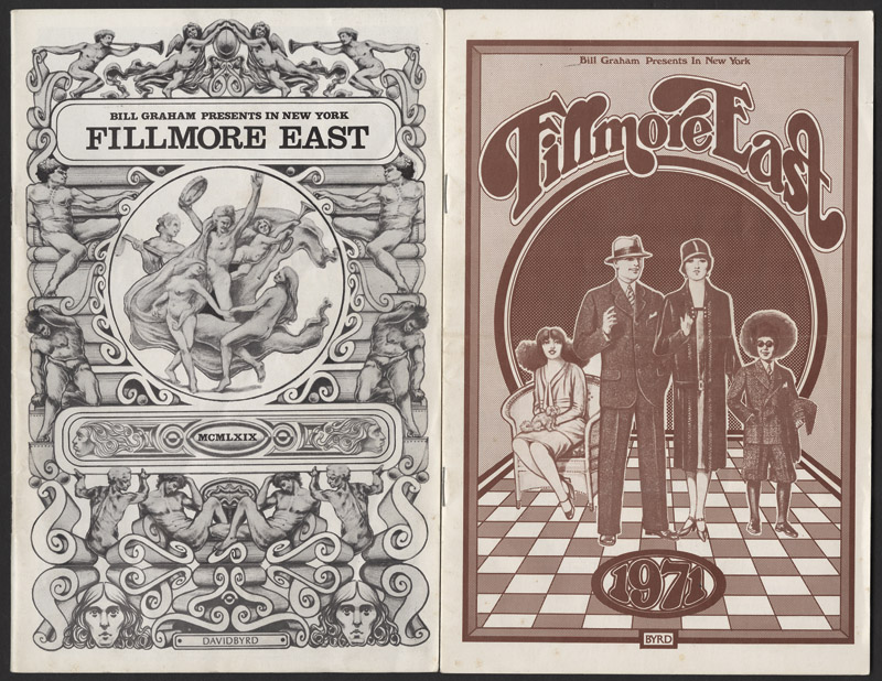 Lot Detail - 1969 Original Fillmore East Programs Featuring