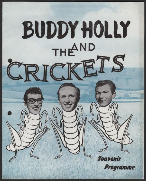 Buddy Holly And The Crickets 1958 Original UK Programme