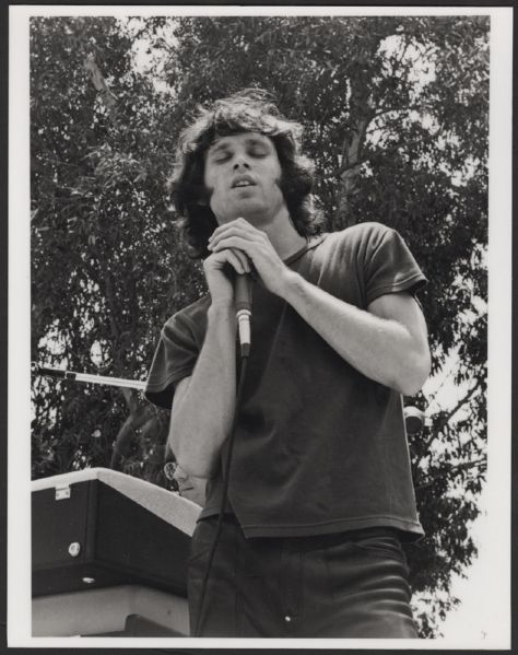 Jim Morrison 1967 Live Original 11x14 Photograph