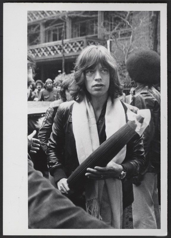 Lot Detail - Rolling Stones Chuck Pulin Stamped Original Photograph