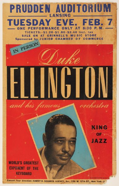 Duke Ellington Original Poster