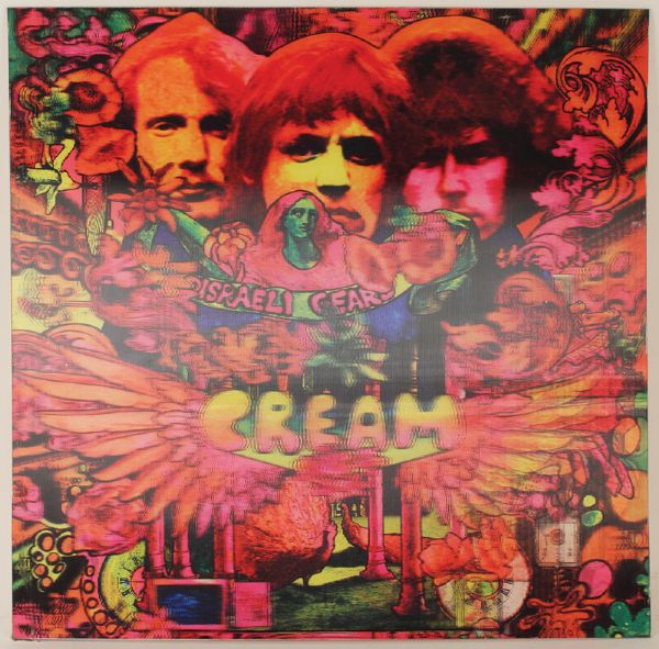 Cream "Disraeli Gears" Album Cover Lenticular Display