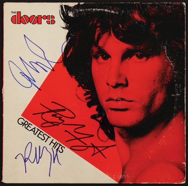 The Doors Signed "Greatest Hits" Album