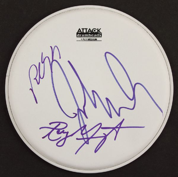 The Doors Signed Drum Head