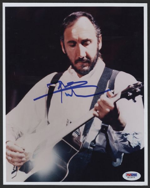 Pete Townshend Signed Photograph