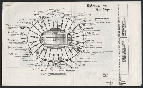 super bowl xxvii stadium