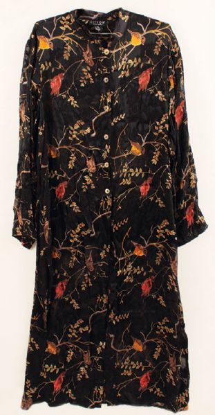 Stevie Nicks Worn Black Caftan