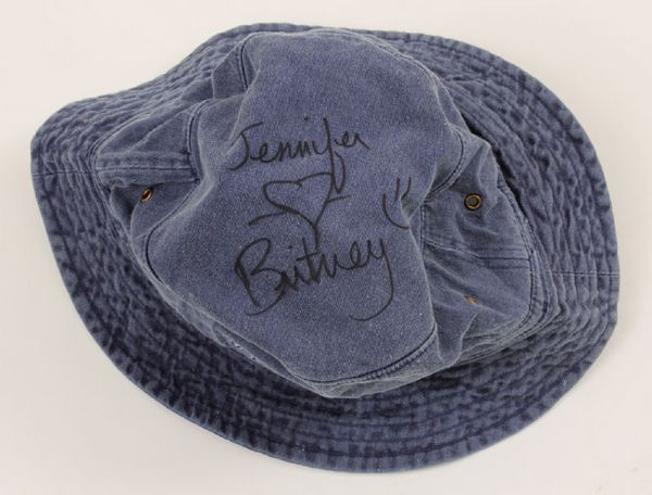 Britney Spears Signed and Inscribed Hat 