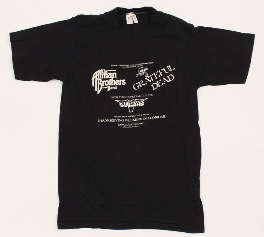 Lot Detail - Allman Brothers Concert T-Shirt