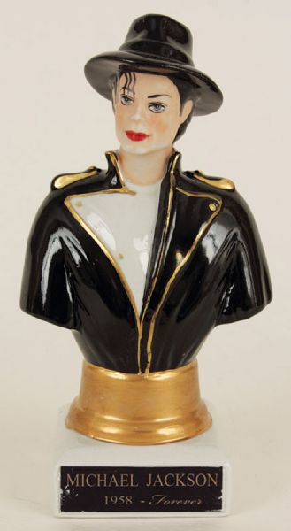 Michael Jackson Rare Porcelain Bust 