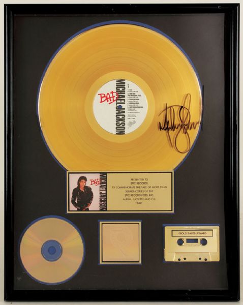 Lot Detail - Michael Jackson Signed 