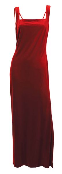 Whitney Houston Owned & Worn Red Gown