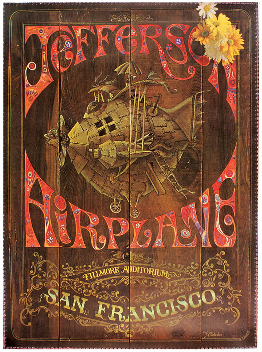 Lot Detail - Jefferson Airplane Concert Poster