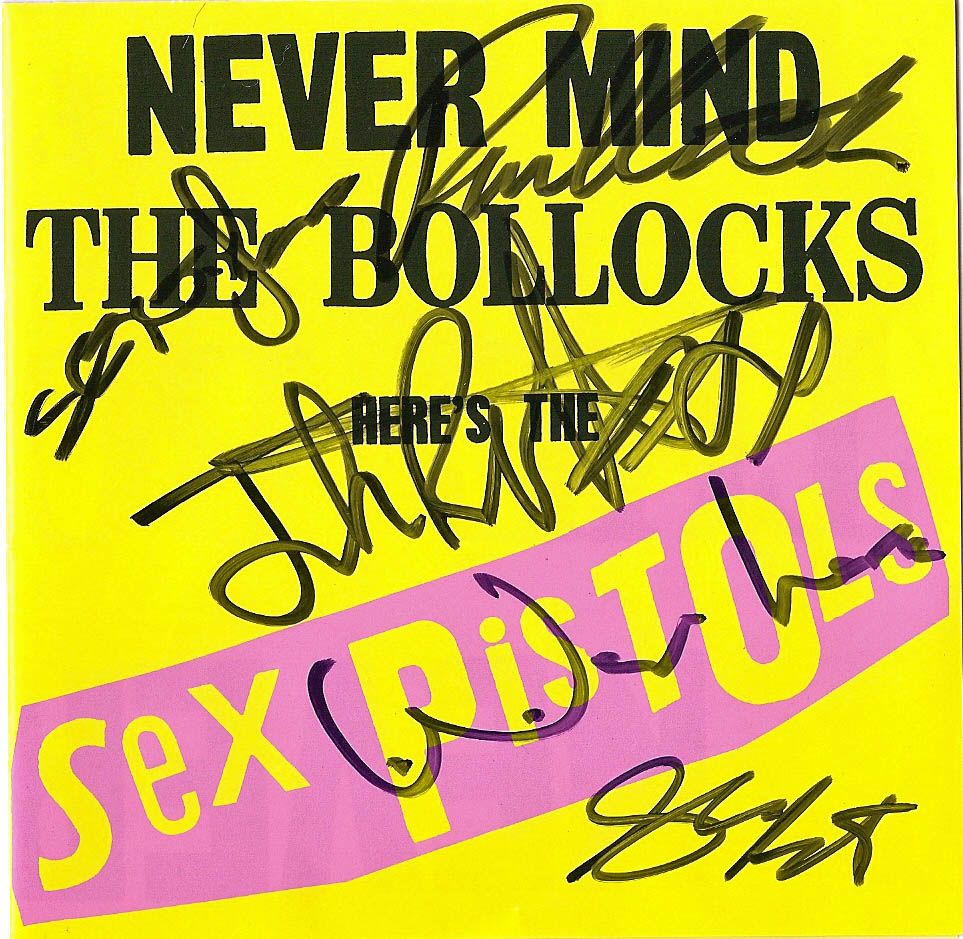 Lot Detail - Sex Pistols Signed 