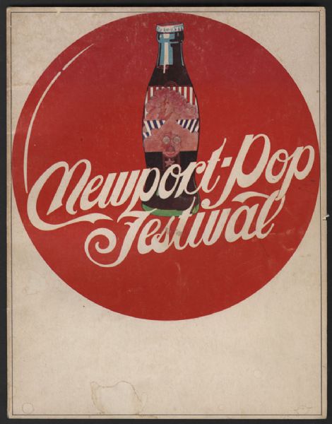 Newport Pop Festival 1968 Original Program