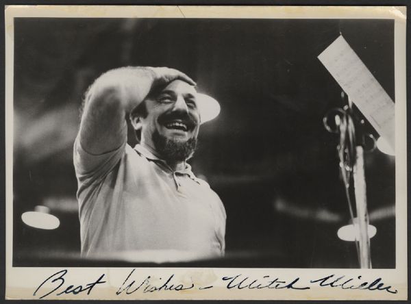 Mitch Miller Signed Photograph