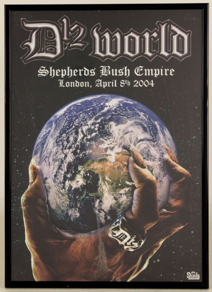 Eminem Original Concert Poster