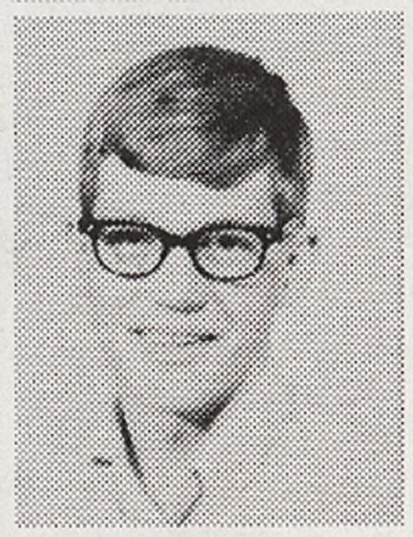 David Letterman 1964 Original Yearbook 