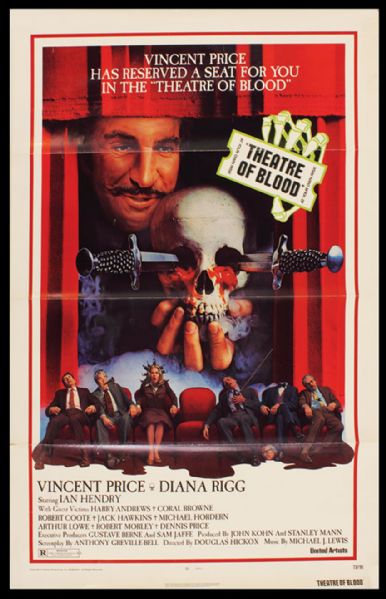 "Theatre of Blood" Original Movie Poster