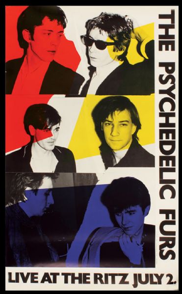 Psychedelic Furs Original  Concert Poster