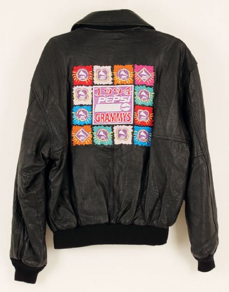 1994 Grammys Embroidered Leather Jacket