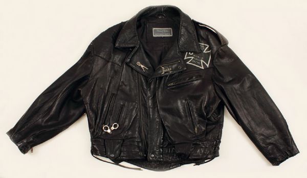 Guns N Roses Slash Worn Custom Made Leather Jacket 